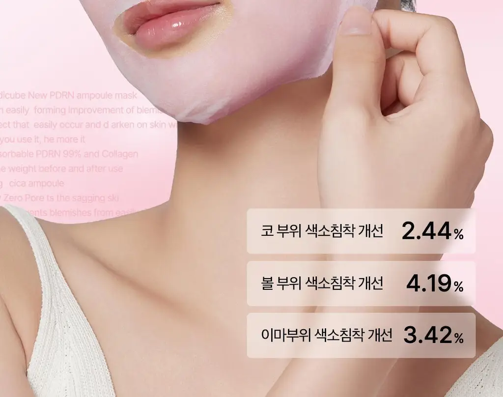 [NEW/5+1매 단독기획] 메디큐브 PDRN 핑크 펩타이드 앰플 마스크 5매 기획 (+1매) 상세페이지 10
